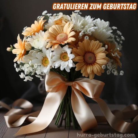Bild geburtstag blumen Chrysantheme 6 kostenlos